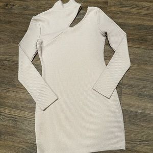 Cream Mini Dress